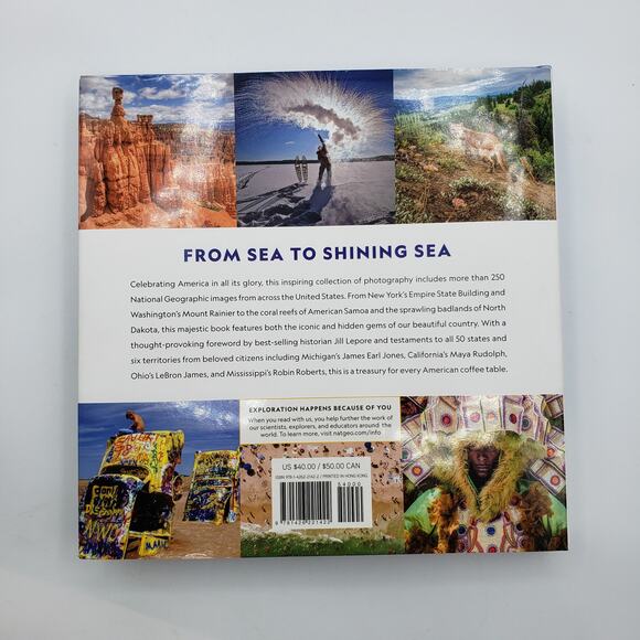 NATIONAL GEOGRAPHIC "America The Beautiful" Book - Picture 2 of 8
